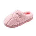thumbnail image 3 of Domzle Fluffy Slippers For Womens Warm Cozy Plush Fuzzy Memory Foam Slippers Slip-on House Slippers Indoor Outdoor Pink, 3 of 5
