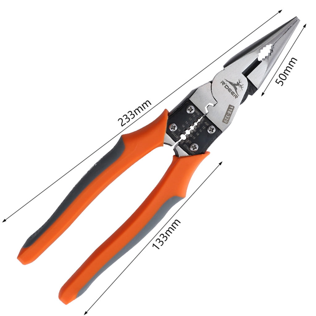 Multi-function Wire Cutter Wire Crimpers Engineering Ratchet Terminal