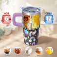 thumbnail image 6 of 20OZ Insulated Unicorn Coffee Mug with Handle and Straw Double Wall Stainless Steel Cup Travel Tumbler Perfect Presents for Women Mom Friends on Birthday Christmas Thanksgiving, 6 of 6