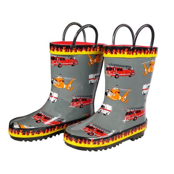 Foxfire FOX-600-85-7 Botte de Pluie de Sauvetage Incendie pour Enfants - Taille 7