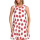 thumbnail image 1 of Fotbe Cartoon Strawberry Vestido de Verano sin Mangas para Mujer – Vestido Midi Línea A, Estilo Camiseta Floral, Vestido Playero Casual y Fluido, 1 of 7