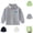 Gray, variant on YOUYEDIAN Back to School Boys Polo Shirt Kids Long Sleeve Collared School Uniform Toddler Soft Cotton Shirts