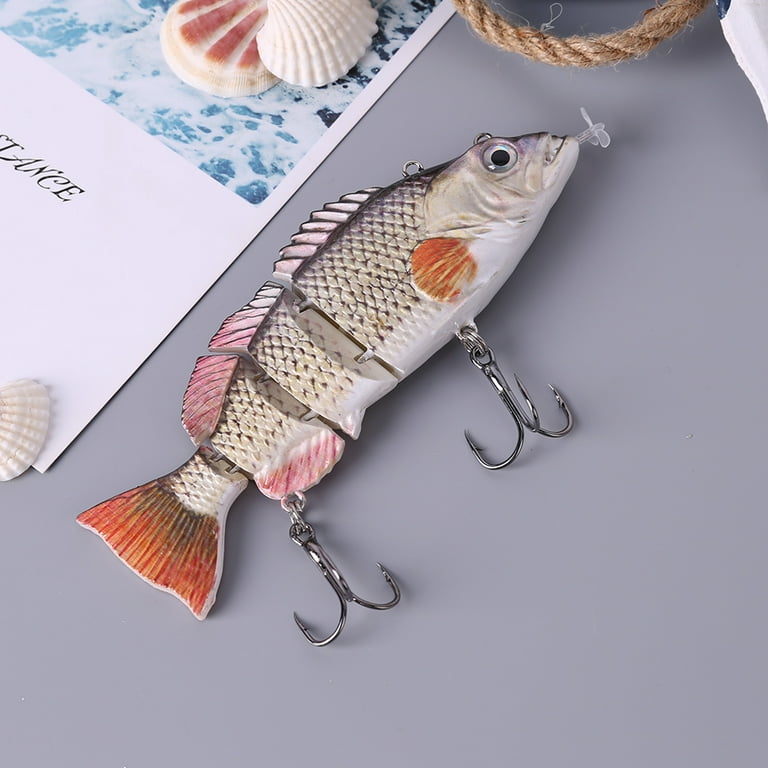 Robotic Fishing Lure Wobbler Electronic Multi Jointed Auto Swimbaits (379), Size: As Shown, Other