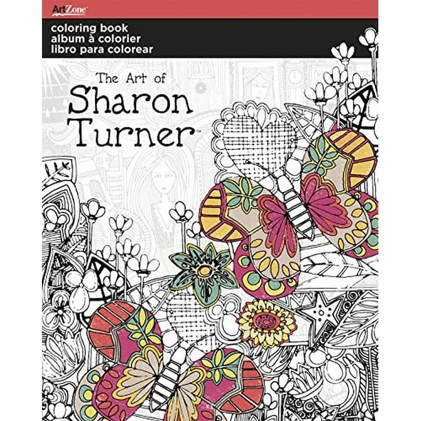 Download Trends Sharon Turner Coloring Book Walmart Com Walmart Com