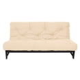 thumbnail image 2 of Porch & Den Humble + Haute Queen 6-inch Futon Mattress (Mattress Only) Ivory Casual, 2 of 5