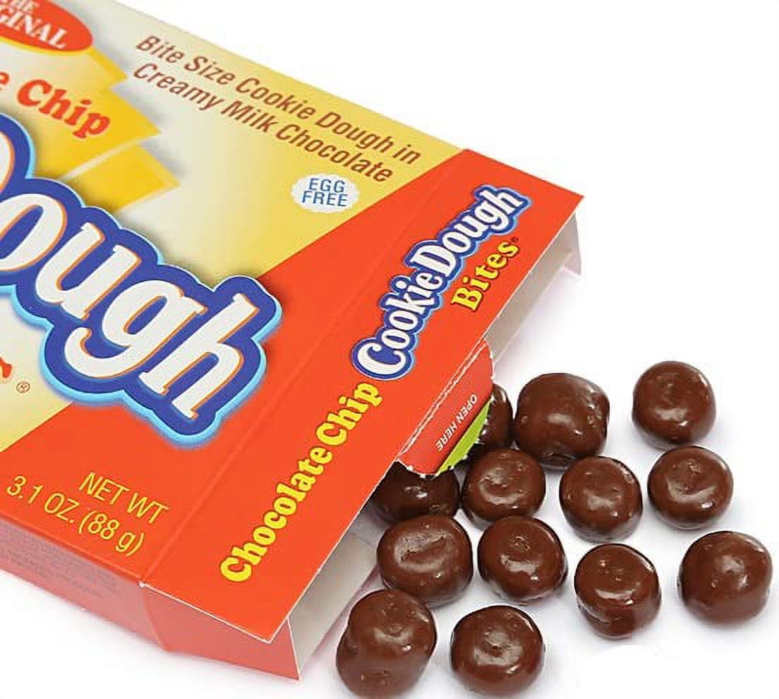 Cookie Dough Bites Chocolate Chip, 3.1 Oz, 12 Ct