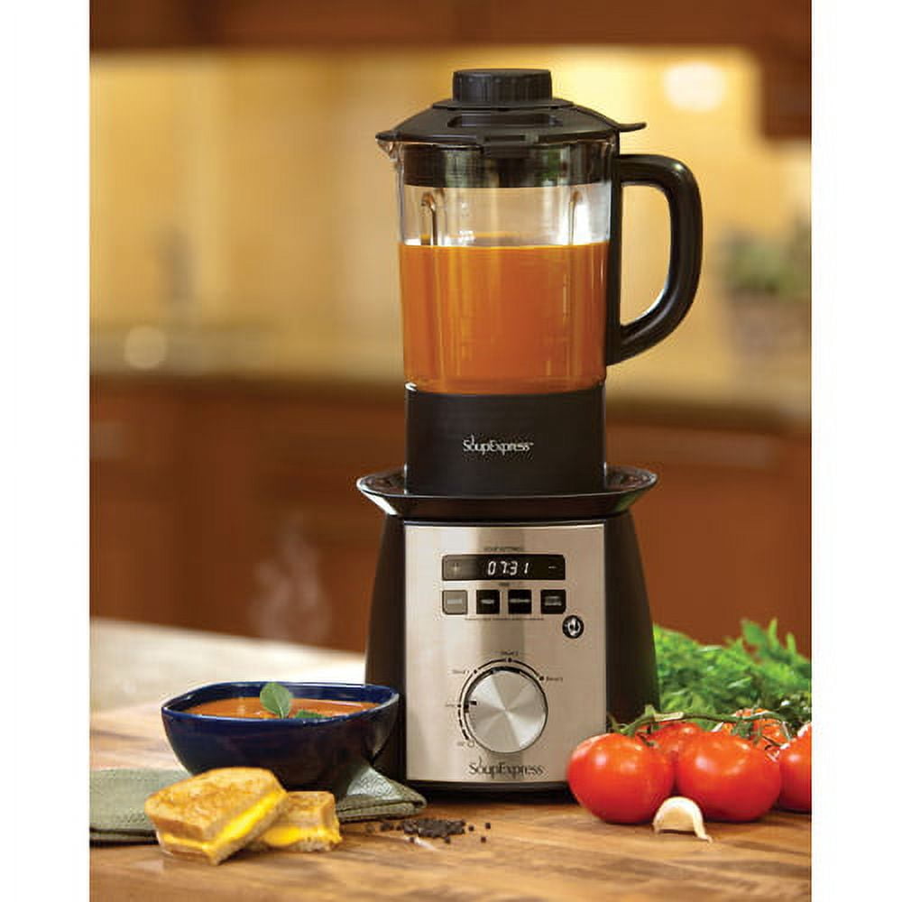 SoupExpress 3 Speed Black Stainless Steel Blender