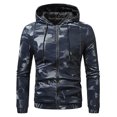 thumbnail image 1 of Mens Windproof Casual Camouflage Hooded Sports JacketM, 1 of 5