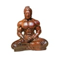 thumbnail image 2 of Flynix Mini Buddha Statue Collection Decoration for Dining Room Living Room Desktop Ebony, 2 of 10