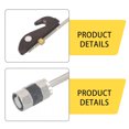 thumbnail image 4 of SHINYPASING 2Pcs Silver Wooden Erhu Bow Replacement Durable Musical Instrument Bow for Erhu Use, 4 of 6