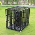 thumbnail image 4 of BingoPaw Metal Jumbo Dog Crate Kennel Strong Pet Cage with Wheels Removable Tray Tall, 4 of 9