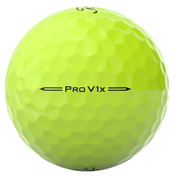 Pre-Owned Titleist Pro V1x Yellow Golf Balls 2023,, Near Mint / AAAA Quality, 100 Pack