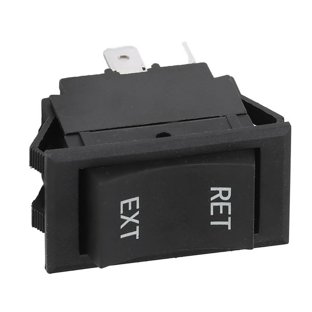 Power Tongue Jack Switch, Trailer Power Jack Switch Brass DPDT Touch