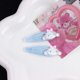thumbnail image 4 of Sanrio-Pinza de pelo para niña, 2 piezas, Kawaii Mymelody Kuromi Cinnamoroll, horquilla, accesorios para el cabello, regalo, 4 of 5