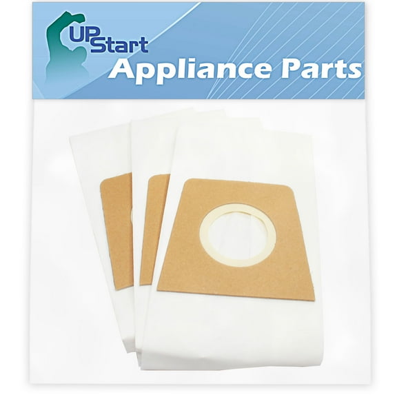 3 Replacement Regina HDU500 Vacuum Bags - Compatible Regina Type U Vacuum Bags