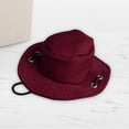 thumbnail image 1 of BELOVING 1:12 SCULE COWBOY Decorative HAT Collectible Doll Accessories Mini Western Hat Action Figure Accessory for The Accessory Silhouette Red, 1 of 9