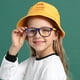 thumbnail image 2 of Gafas de ordenador para niños, filtro de bloqueo de luz azul, gafas para juegos, gafas con montura de silicona, gafas antirayos azules para niños, azul+amarillo ER, 2 of 5