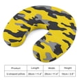 11.4in U-Shaped Pillow Strap With A High Resilience Memory Foam Core ...