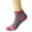 Grey, variant on 6 Pack Womens Socks Cancer Awareness Socks Ribbon Soft Sport Sock Bulk Pack Socks