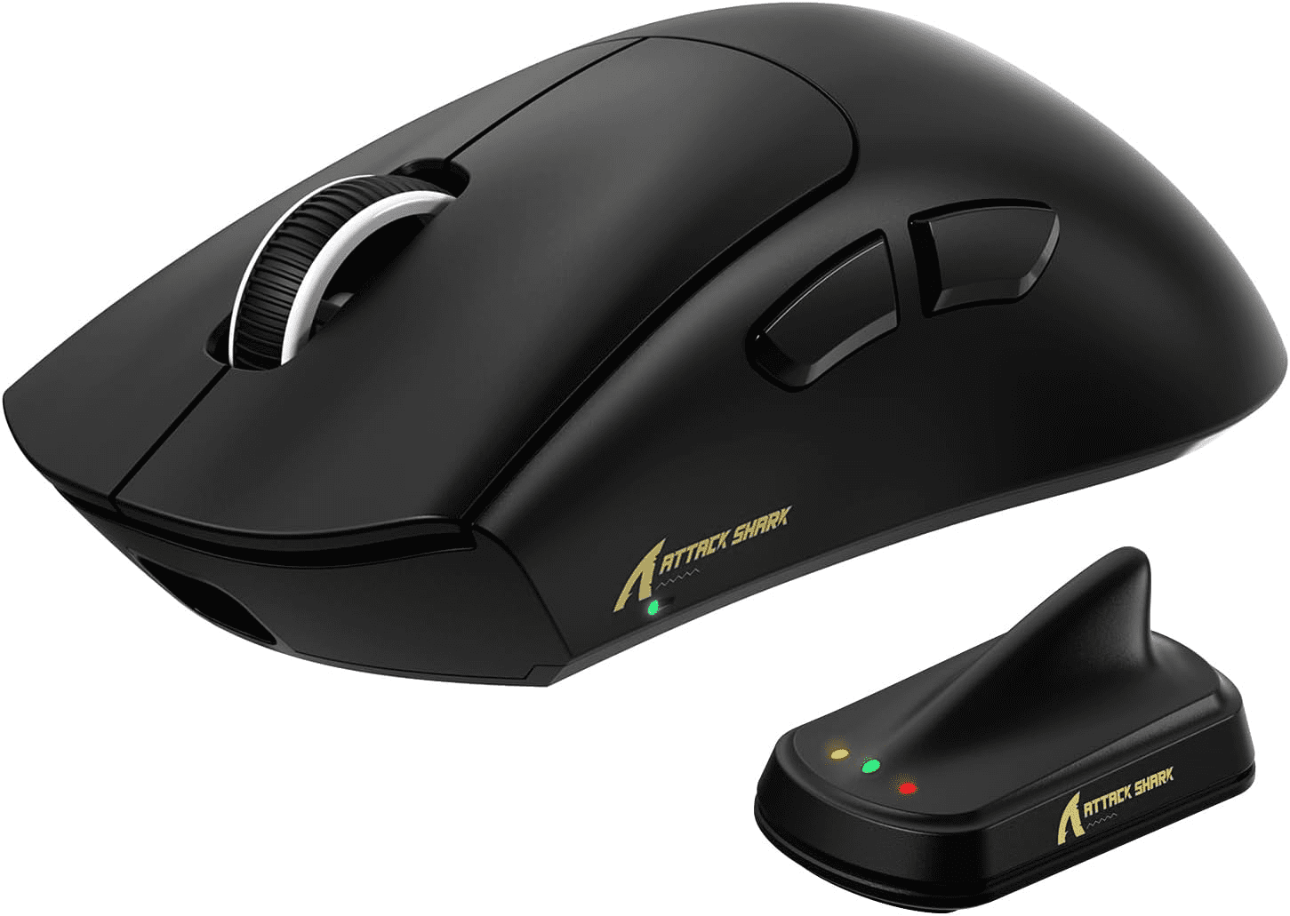 ATTACK SHARK V8 Wireless Gaming Mouse, Tri-Mode 2.4G/USB-C Wired