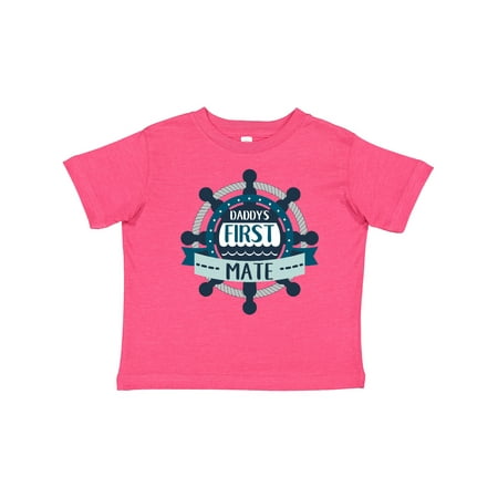 

Inktastic Daddy s First Mate Gift Toddler Boy Girl T-Shirt