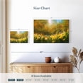 thumbnail image 4 of Elephant Stock Dandelion Field Wall Art - Horizontal Canvas Wall Art - Living Room Wall Decor - Floral And Botanical Canvas - Orange And Yellow Decor - 12" x 8", 4 of 8