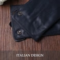 thumbnail image 4 of Touchscreen Leather Glove for Men - Lambskin Driving Winter Warm Fleece Lining, 4 of 7