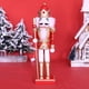 thumbnail image 2 of Figuras de Cascanueces de Madera Reluciente Adornos de Escritorio de Navidad Figuras de de Navidad de Madera Coleccionables para Encim bota Gloria Figuras de Cascanueces, 2 of 9