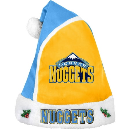 Forever Collectibles NBA 2015 Santa Hat, Denver Nuggets