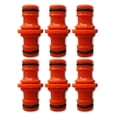 thumbnail image 1 of Accesorios Manguera Carpintería La Tubería 6 Piezas para El Riego Jardín () Naranja, 1 of 8