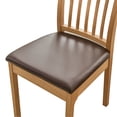 thumbnail image 2 of PU Waterproof Leather Square Pad Sets Of Stretch Chairs, 2 of 10