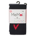 thumbnail image 6 of MeMoi  Outline Heart Cotton Tights - Girls - Female, 2, Gray, 6 of 9