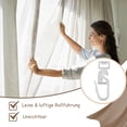 thumbnail image 4 of Transemion 100 Pcs Rideaux de Fenêtre en PVC Anti-Obstruction Imperméables pour Gestion de Draperies Rideau de Douche, 4 of 6