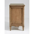 thumbnail image 2 of Magnussen 7004 3-Drawer Solid Wood/Veneer Nightstand - Silver Brown/Satin Nickel, 2 of 4