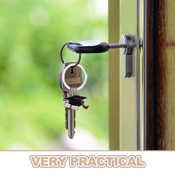 CTIRCHIU Graduation Keychain Multi Color Alloy for High School Students Class of 2026 2Pcs