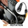 thumbnail image 5 of Flashlight Telescopic Magnetic with Flexible Gooseneck 360 Rotation Super Bright LED for Automotive Repair DIY Tools Red, 5 of 5