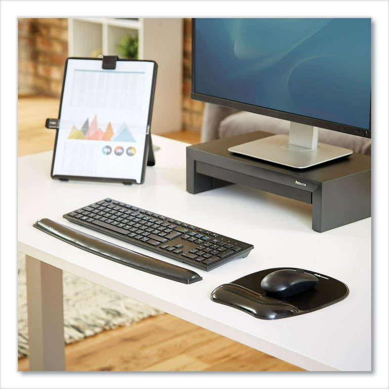 Gel Crystals Keyboard Wrist Rest, 18.5 x 2.25, Black Gel Crystals Keyboard Wrist Rest, 18.5 x 2.25, Black
