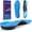 Blue-1.22" Medium Arch, variant on KEKOY Plantar Fasciitis Shoe Inserts for Men & Women, Heavy Duty Support 1.38" High Arch Support Orthotic Insoles for High Arches, Collapsed Arch, Plantar Fasciitis