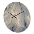 thumbnail image 3 of Designart 'Close Up Agate Stone ' Modern Wood Wall Clock, 3 of 5