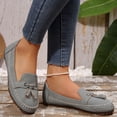 thumbnail image 4 of CHICVOMEY Comfort Penny Loafers for Women with Memory Foam Insole Business Casual Loafers Lightweight Work Dressy Loafers Slip On Flats with Arch Support, 4 of 7