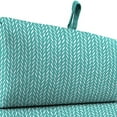 thumbnail image 5 of Jordan Manufacturing 44" x 22" Rectangular Outdoor Chair Cushion with Ties and Hanger Loop, 5 of 14