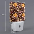 thumbnail image 2 of Fotbe Woodland Creatures Floral Pattern Plug-in LED Backlit Night Light with Motion Sensor & Dusk to Dawn Sensor Energy Efficient Night Light, Bedroom Night Light-UK, 2 of 7