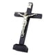 thumbnail image 2 of Cruz de madera Regalos religiosos Decoración de mesa Crucifijo Estatua de Jesús para oraciones por Negro, 2 of 9