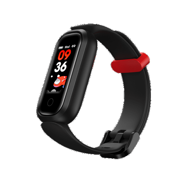 T12 Kids Smart Bracelet Real time Heart Rate Monitor Blood Pressure Sleep Monitoring Waterproof Sports Smartwatch Black Walmart