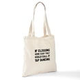 thumbnail image 6 of CafePress - Clogging Tap Dancing Tote Bag - Unisex Canvas Tote Bag, Beige, 1-Piece, 6 of 6