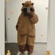 thumbnail image 4 of Disfraz de Cosplay de Capybara para adultos, pijamas de dibujos animados de Halloween, camisón de Anime, Onesie Kigurumi de unicornio, ropa de dormir de invierno, 4 of 6