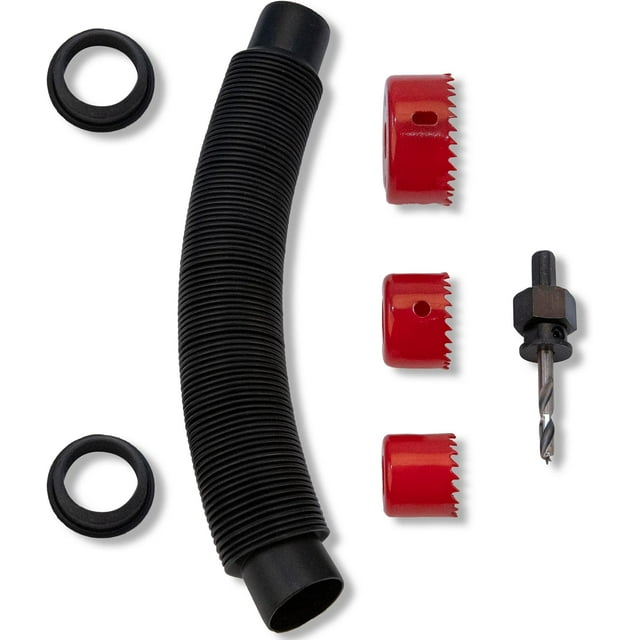 CUITING Rain Barrel Hose Connector Kit \u2013 Link 2 Rain Water Barrels to Store More Rainwater for Outdoor Rain Water Barrels, with Hose and 2 Gaskets and 3