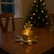 thumbnail image 4 of Candelabros De Metal Candelabro de metal amarillo de 9,5 x 9,5 x 6 cm, centro de mesa navideño para cena romántica a la luz de las velas (1 unidad) Rkxzt, 4 of 9