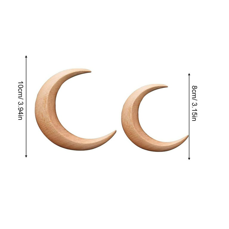 Crescent Moon Hair Pin – Heartshake Studios