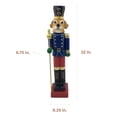 thumbnail image 2 of Fraser Hill Farm Fraser Hill Farm 32” Nutcracker Puppy Holding Scepter Multicolor, FFRS032-0DOG-MLT, 2 of 15